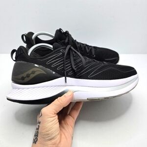 Saucony | Endorphin Shift black white running low-top sneakers | WMS 9.5
